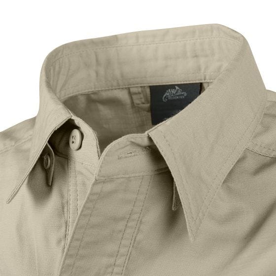 Camisa de manga larga Helikon Defender Mk2 en caqui