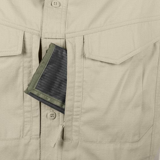 Camisa de manga larga Helikon Defender Mk2 en caqui