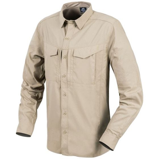 Camisa de manga larga Helikon Defender Mk2 Tropical en Silver Mink