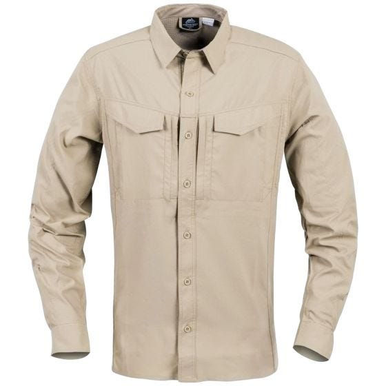 Camisa de manga larga Helikon Defender Mk2 Tropical en Silver Mink
