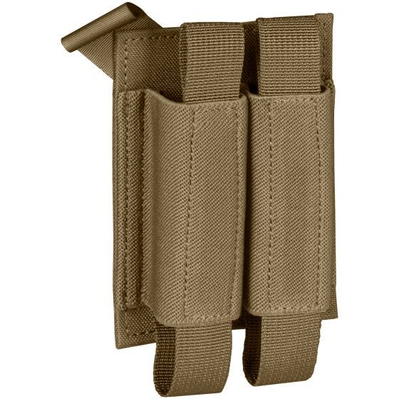 Portacargador doble acoplable para pistolas Helikon en Coyote