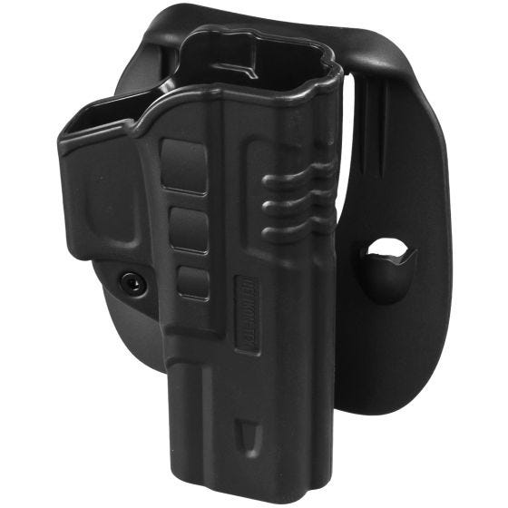 Funda para pistola Glock 17 Helikon de desenfunde rápido con panel en negro