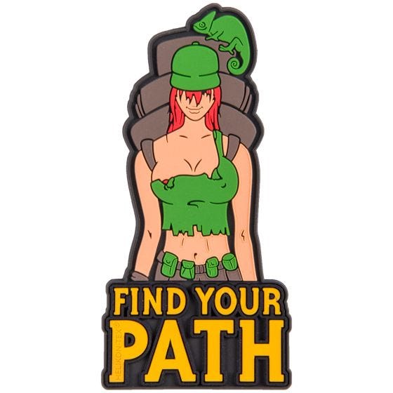 Parche Helikon Find Your Patch en Olive Green