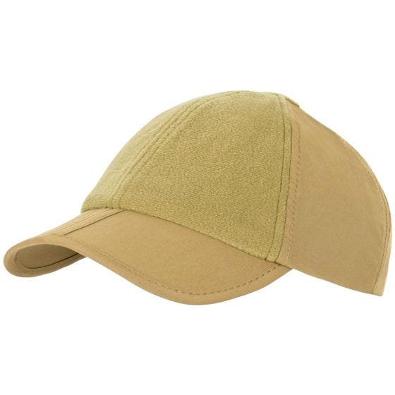 Gorra de béisbol plegable Helikon en Coyote