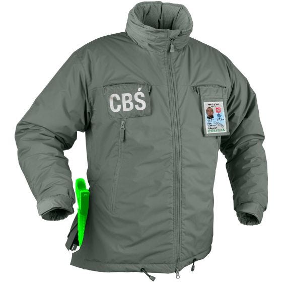 Chaqueta táctica Helikon Husky Winter en Alpha Green