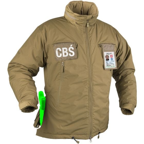 Chaqueta táctica Helikon Husky Winter en Coyote