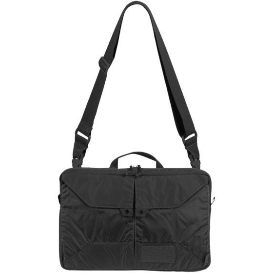 Maletín para portátil Helikon de nailon en negro