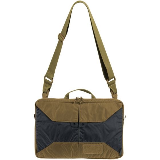 Maletín para portátil Helikon de nailon en Coyote / negro