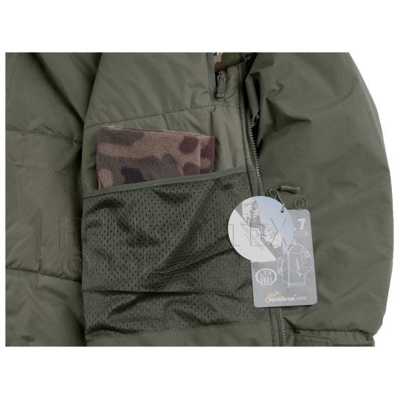 Chaqueta de invierno Helikon Level 7 en Alpha Green