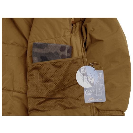 Chaqueta de invierno Helikon Level 7 en Coyote