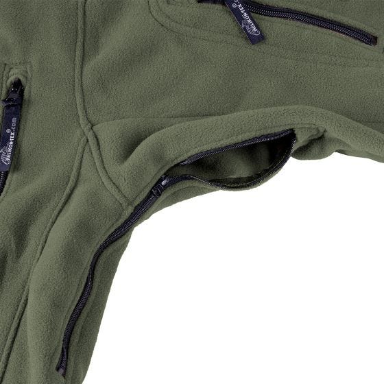 Forro polar Helikon Liberty en verde oliva / negro