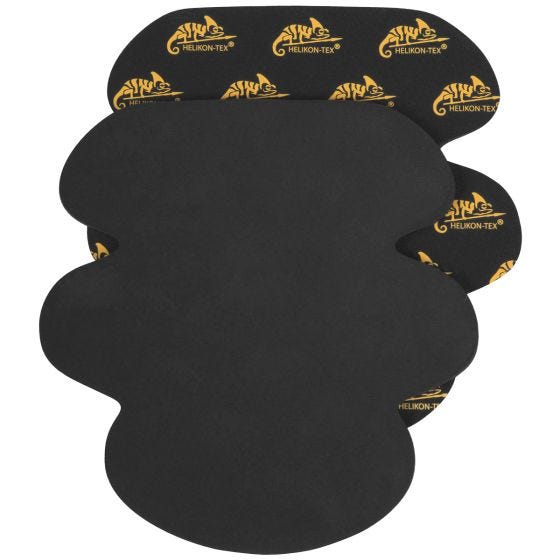 Almohadillas protectoras finas Helikon en negro