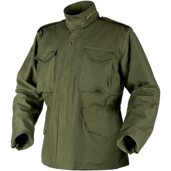Chaqueta Helikon Genuine M65 en verde oliva