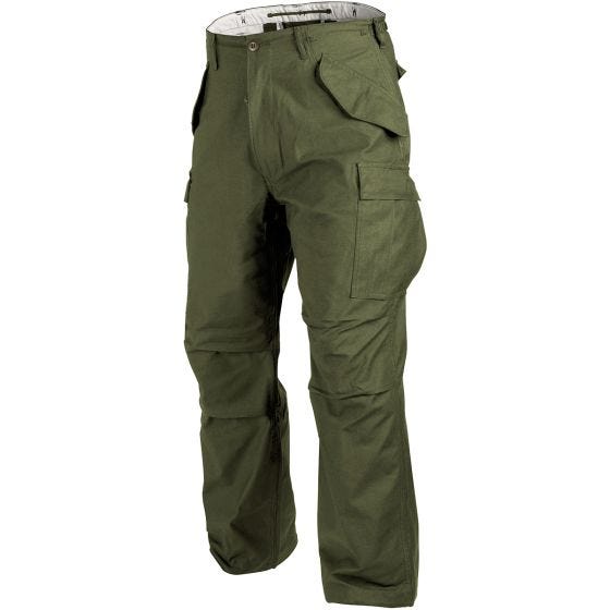 Pantalones Helikon M65 Combat en verde oliva