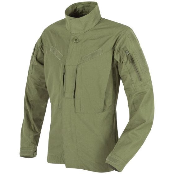 Camisa de nailon y algodón MBDU Helikon en Olive Green