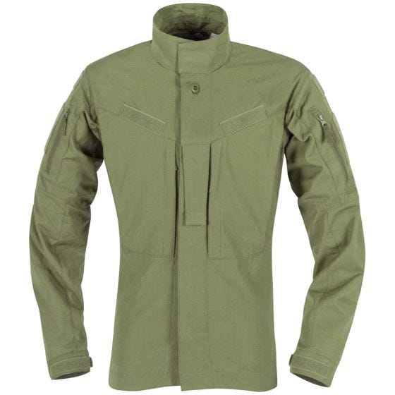 Camisa de nailon y algodón MBDU Helikon en Olive Green