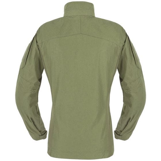 Camisa de nailon y algodón MBDU Helikon en Olive Green