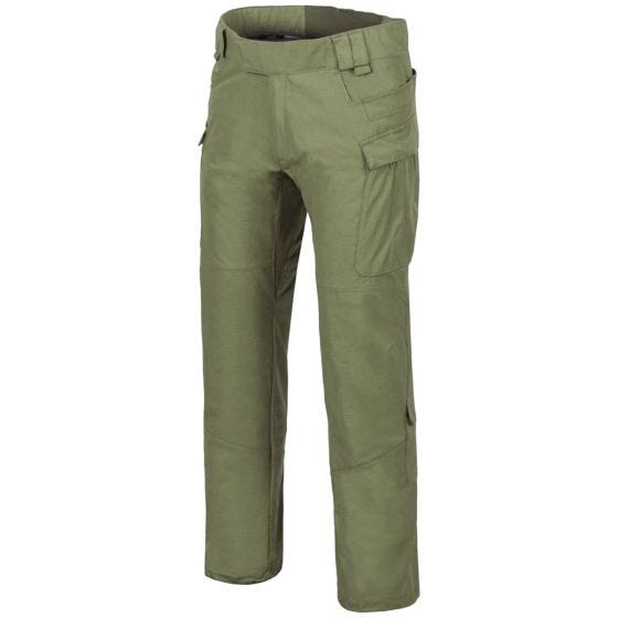 Pantalones de nailon y algodón MBDU Helikon en Olive Green
