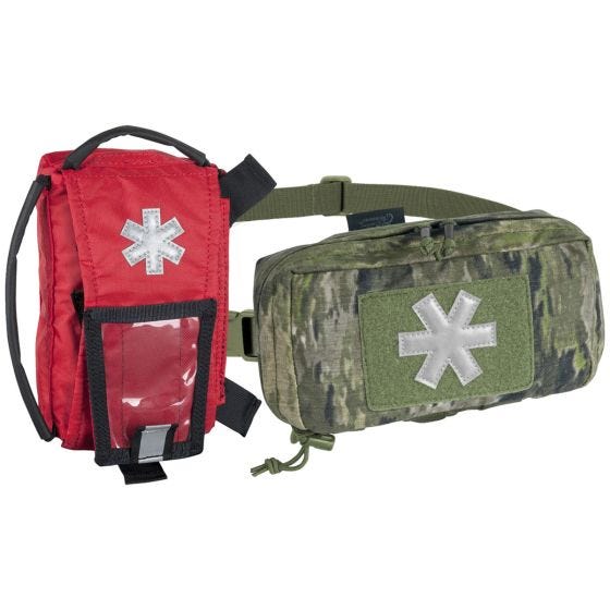Botiquín Helikon Modular Individual Med Kit en A-TACS iX