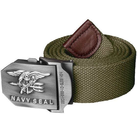 Cinturón Helikon Navy Seal en verde oliva
