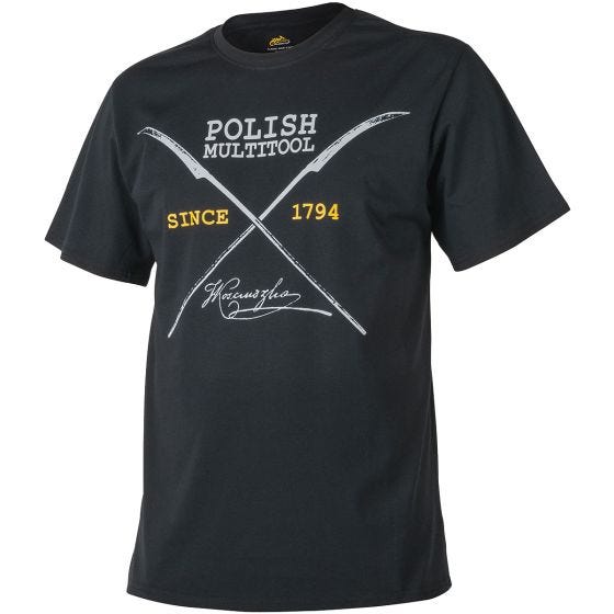 Camiseta Helikon Polish Multitool en negro