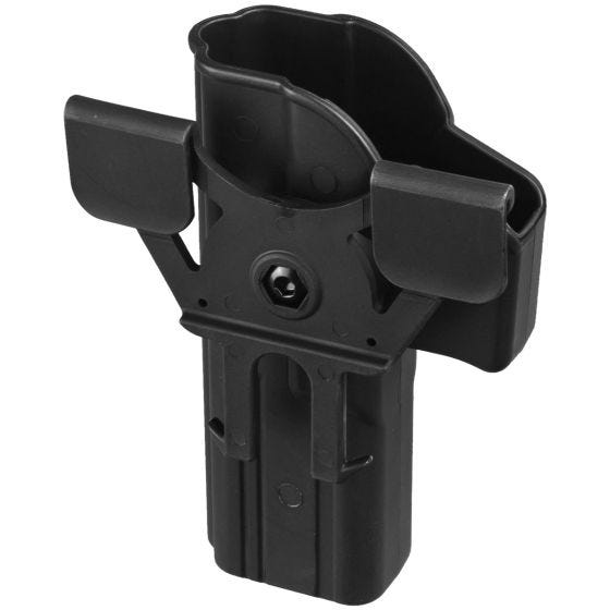Funda Helikon para pistola Glock 17 con botón de liberación y sistema MOLE en negro