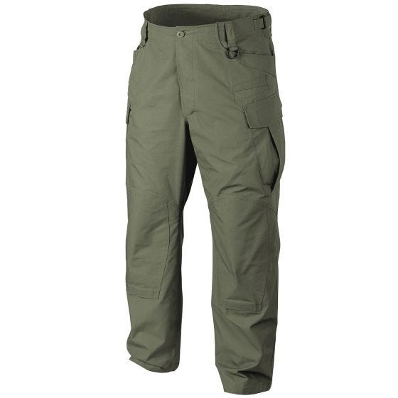Pantalones Helikon SFU NEXT de sarga de polialgodón en Olive Green