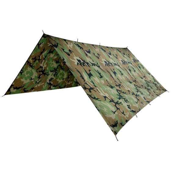 Lona Helikon Supertarp en US Woodland
