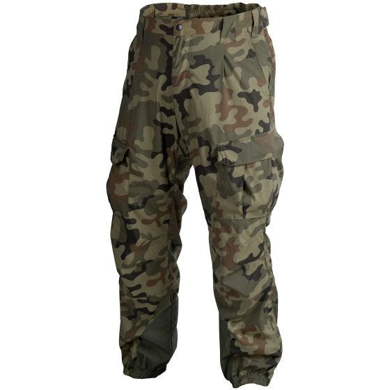 Pantalones ligeros Helikon Level 5 Ver. II en Woodland polaco