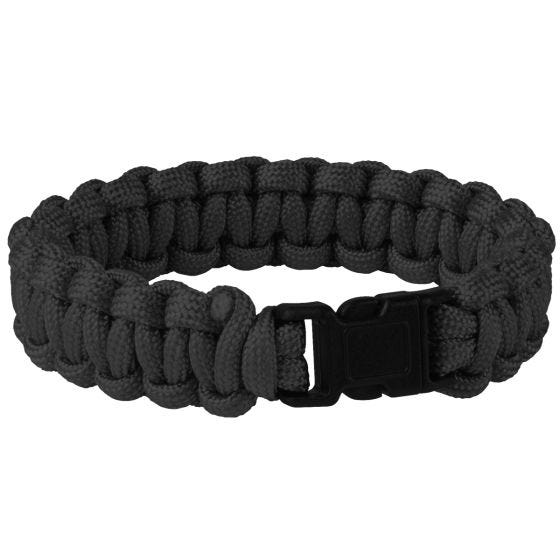 Brazalete de supervivencia Helikon en negro