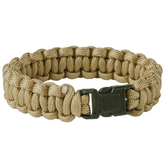 Brazalete de supervivencia Helikon en Coyote