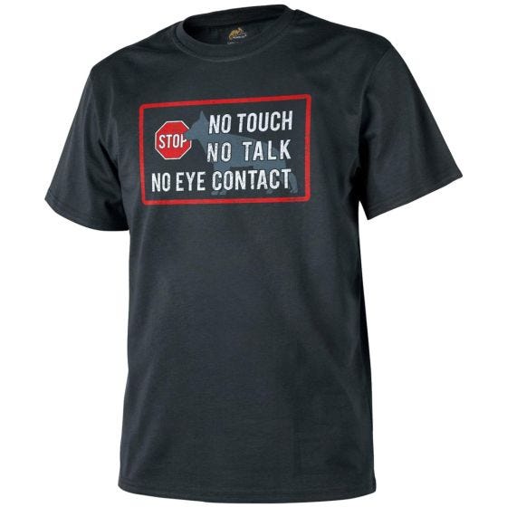 Camiseta Helikon K9 - No Touch en negro