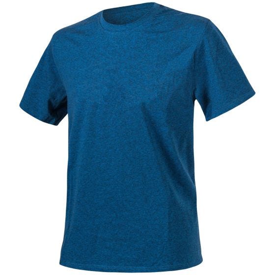 Camiseta Helikon jaspeada en azul