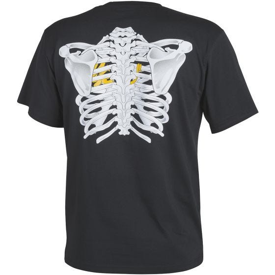 Camiseta Helikon Chameleon in Thorax en negro