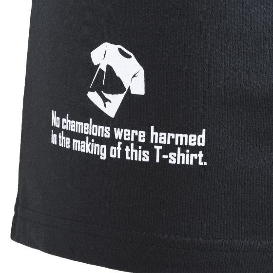 Camiseta Helikon Chameleon in Thorax en negro