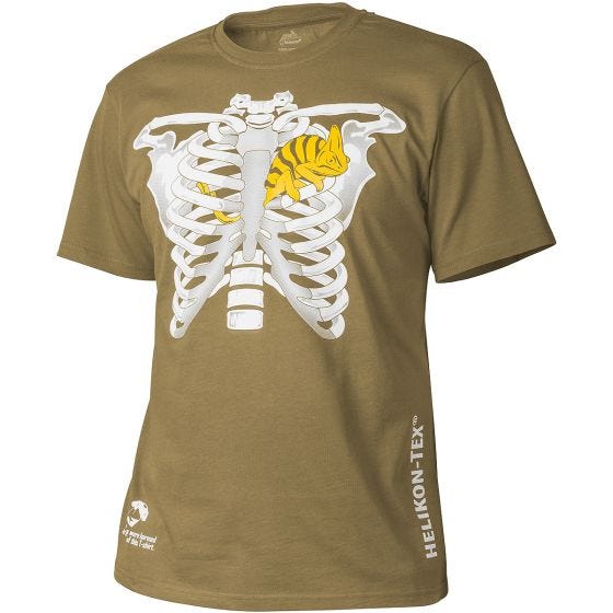 Camiseta Helikon Chameleon in Thorax en Coyote
