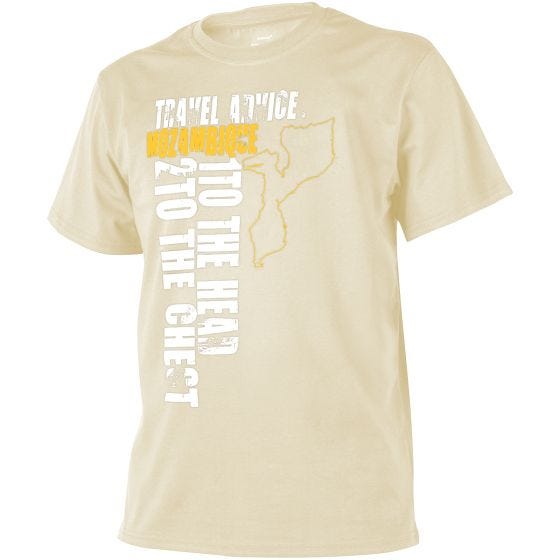 Camiseta caqui Helikon Travel Advice: Mozambique