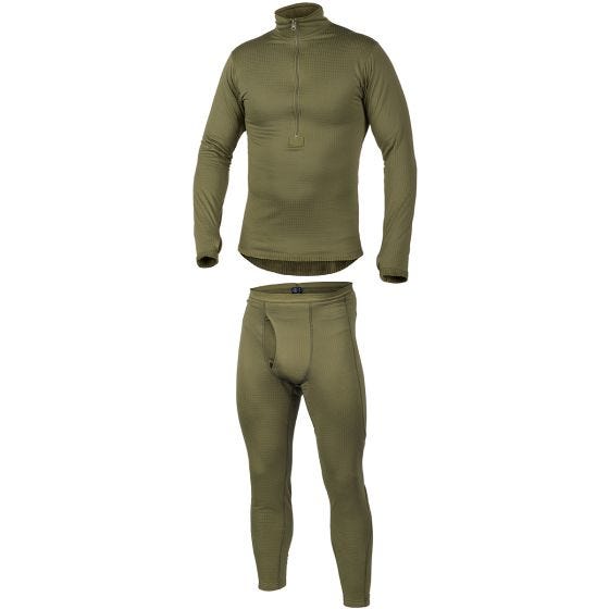 Set de ropa interior Helikon Gen III Level 2 en verde oliva