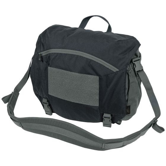 Bolso bandolera Helikon Urban grande en negro / Shadow Grey