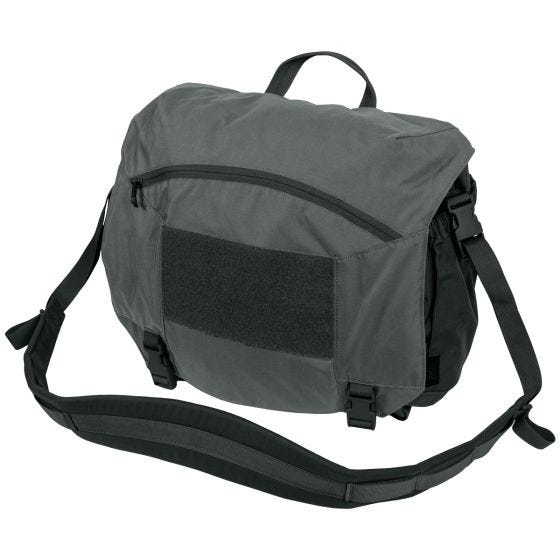 Bolso bandolera Helikon Urban grande en Shadow Grey / negro