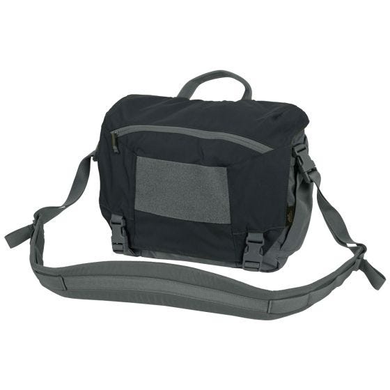Bolso bandolera Helikon Urban mediano en negro / Shadow Grey