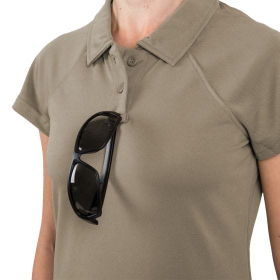 Polo para mujer Helikon Urban Tactical Line con TopCool Lite en caqui