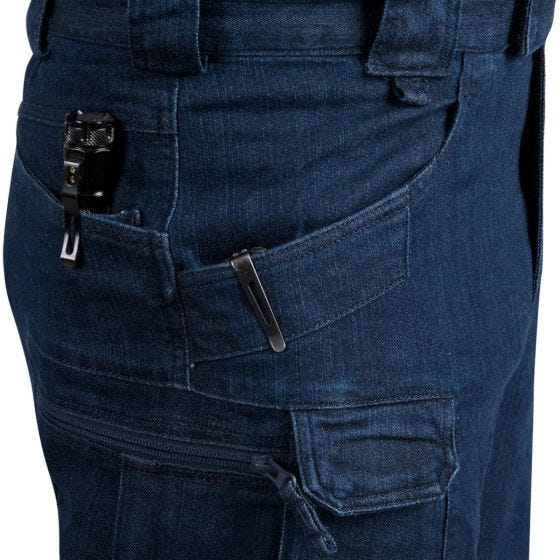 Pantalones Helikon UTP en azul vaquero semioscuro