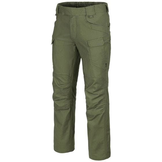 Pantalones Helikon UTP de polialgodón en Olive Green