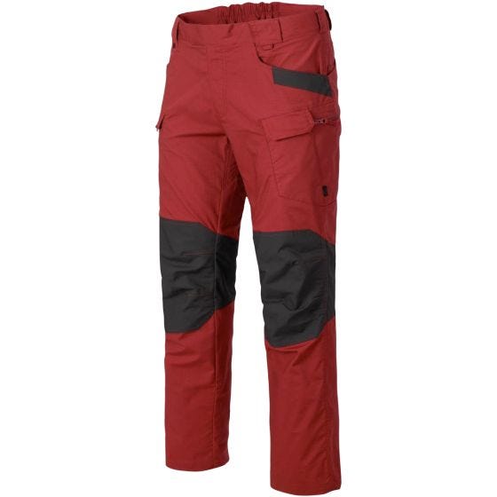 Pantalones Helikon UTP de Ripstop en Crimson Sky/Ash Grey