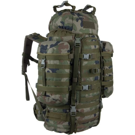 Mochila Wisport Wildcat 65 l en Woodland polaco