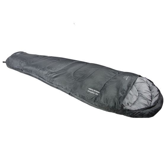 Saco de dormir momia Highlander Sleepline 250 en Charcoal