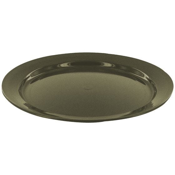 Plato llano Highlander de 24 cm en verde oliva