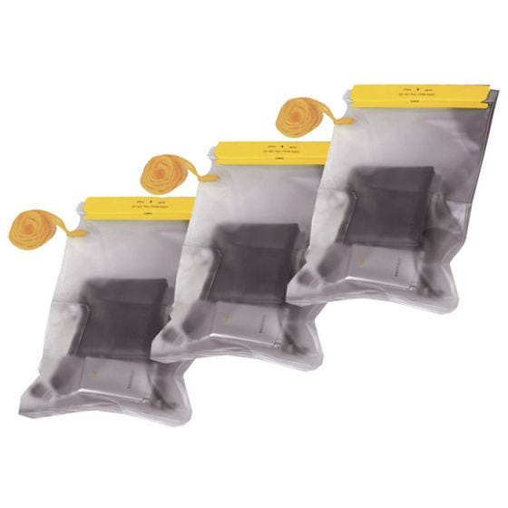 3 bolsas herméticas Highlander de PVC impermeable