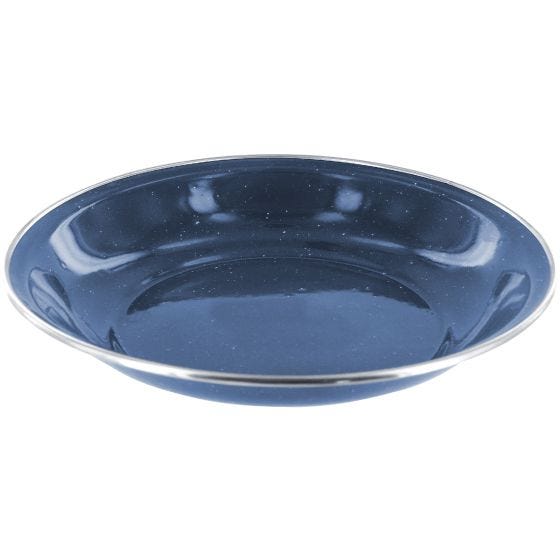 Plato hondo Highlander Deluxe esmaltado Navy Blue